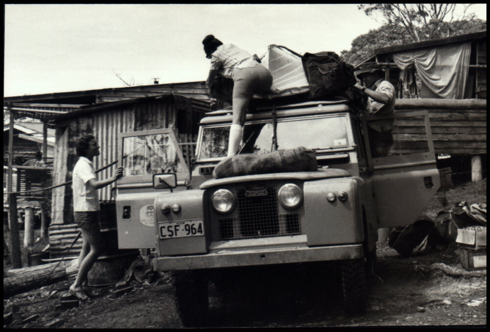 Unpacking Equipment for Botany Excursion to Myall Lakes