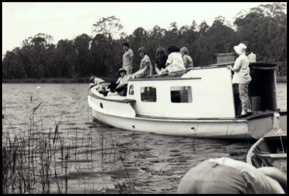 Boat Trip on Botany Excursion to Myall Lakes