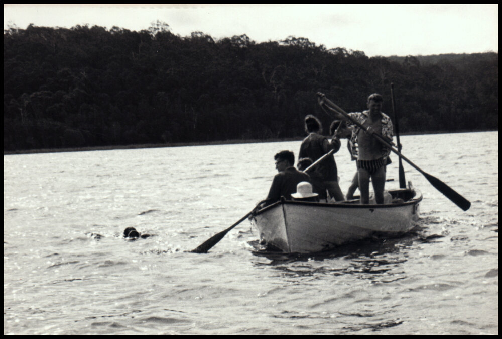 Row Boat at Myall Lakes