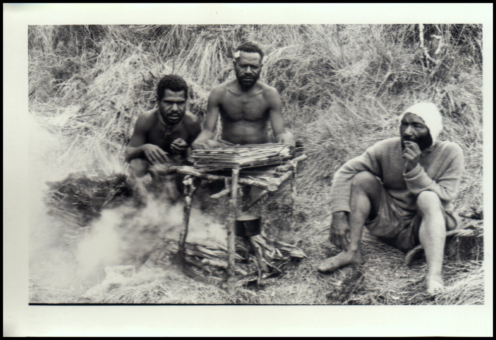 Tomas Drying Specimens by Fire