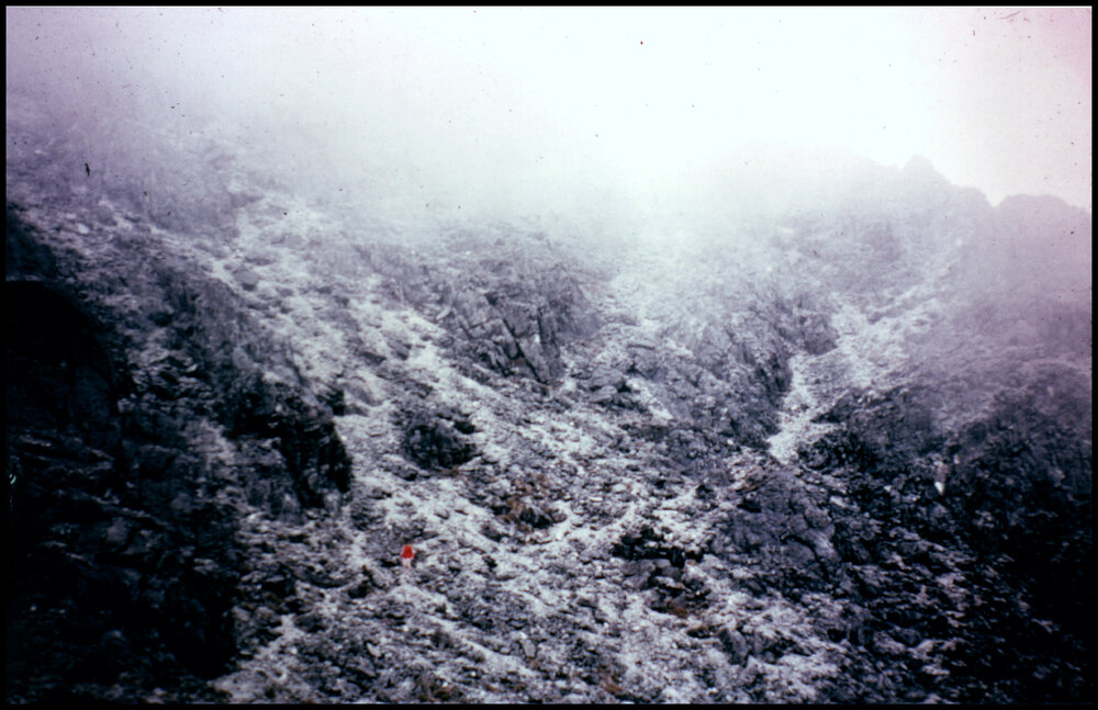 Jan Jacobs Returning from Mount Wilhelm Summit