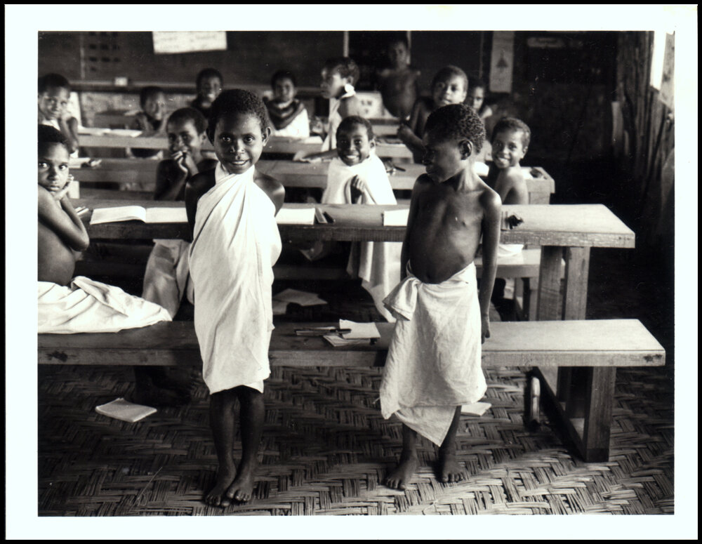 Local Students Modelling their School Uniforms