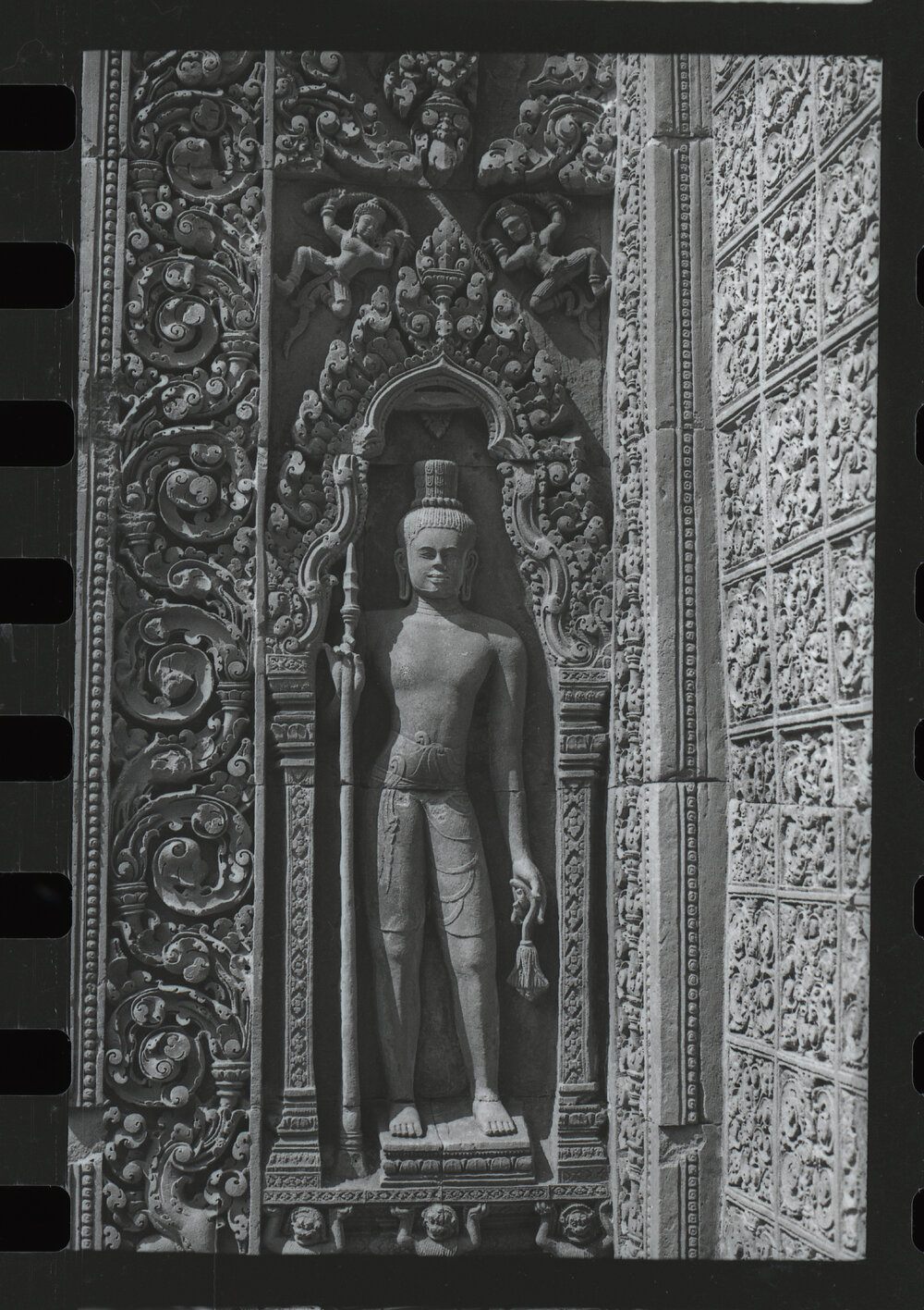 Relief at the Banteay Srei Temple, Angkor