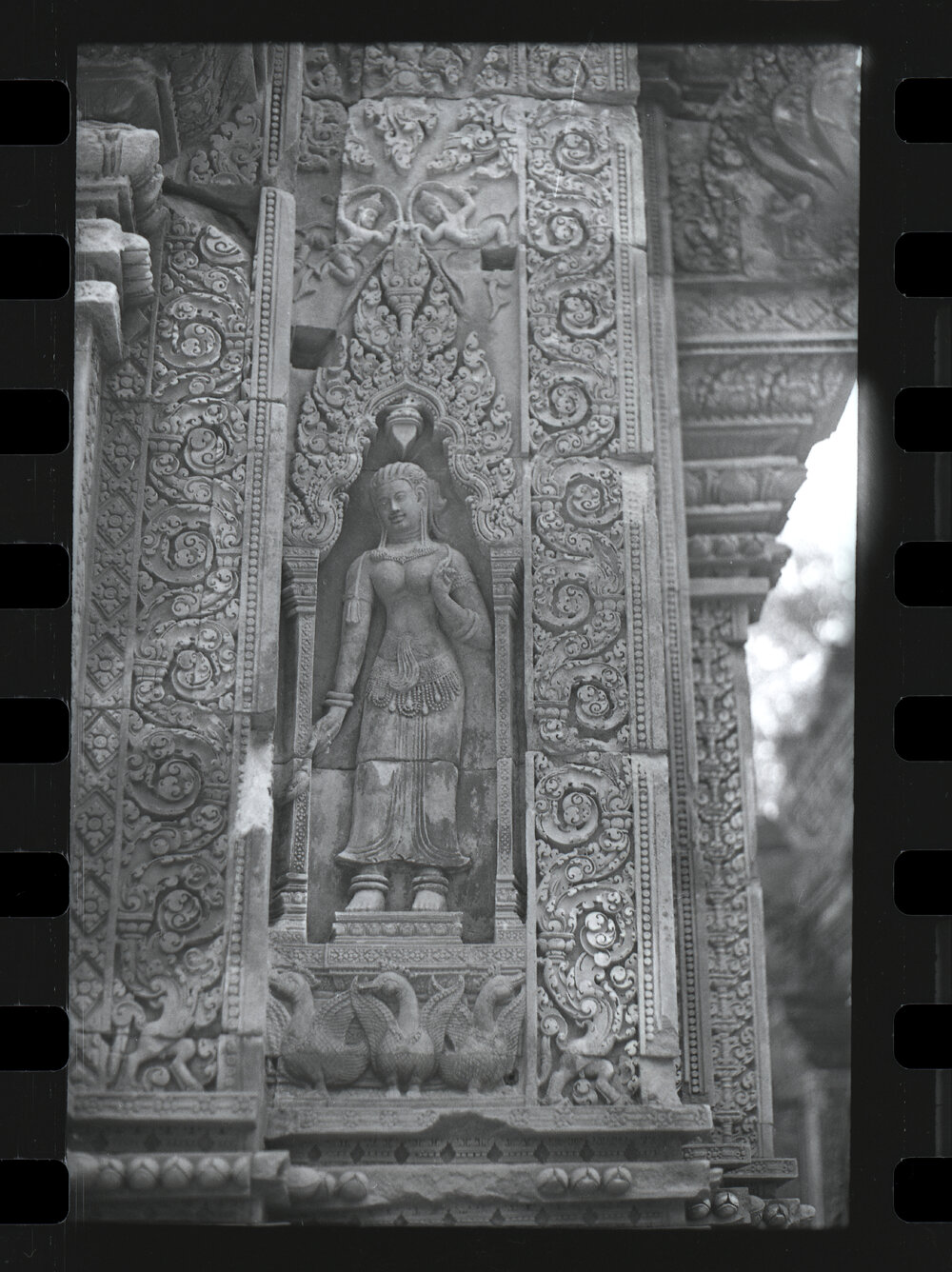 Relief at the Banteay Srei Temple, Angkor