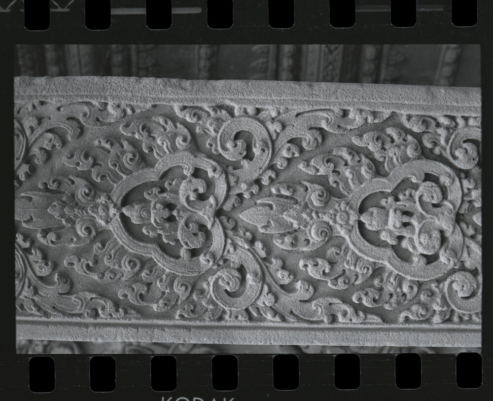 Carvings at the Banteay Srei Temple, Angkor