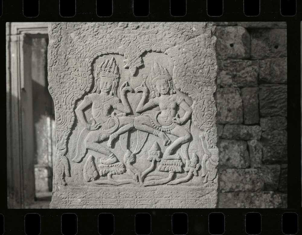 Apsara Relief at the Bayon Temple, Angkor