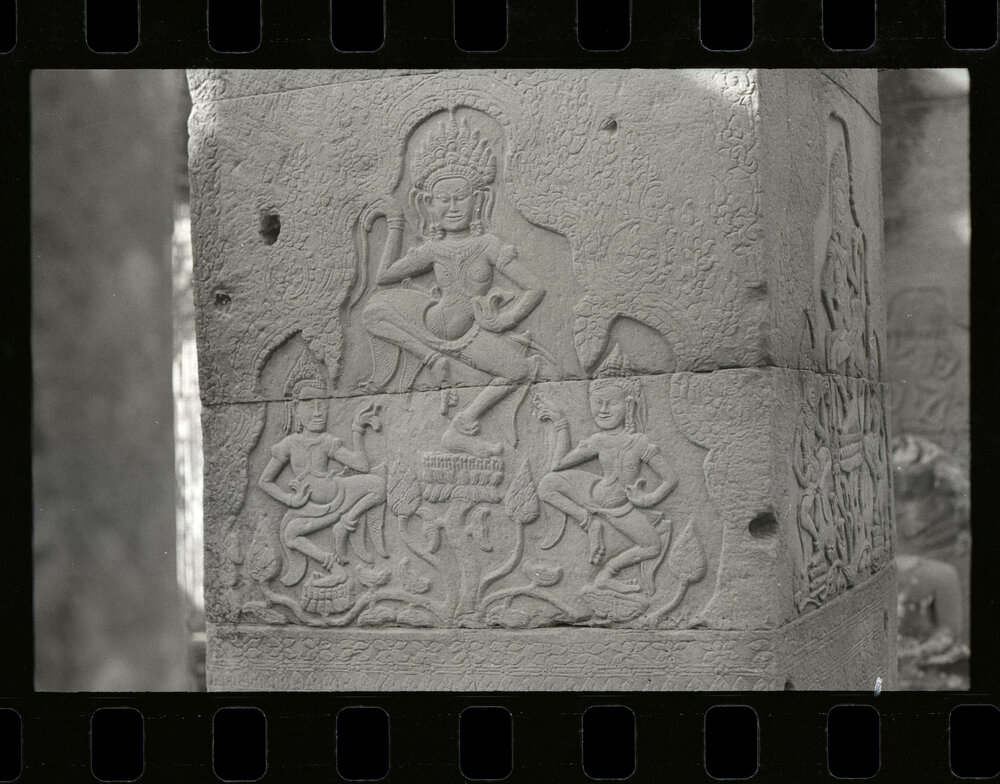 Apsara Relief at the Bayon Temple, Angkor