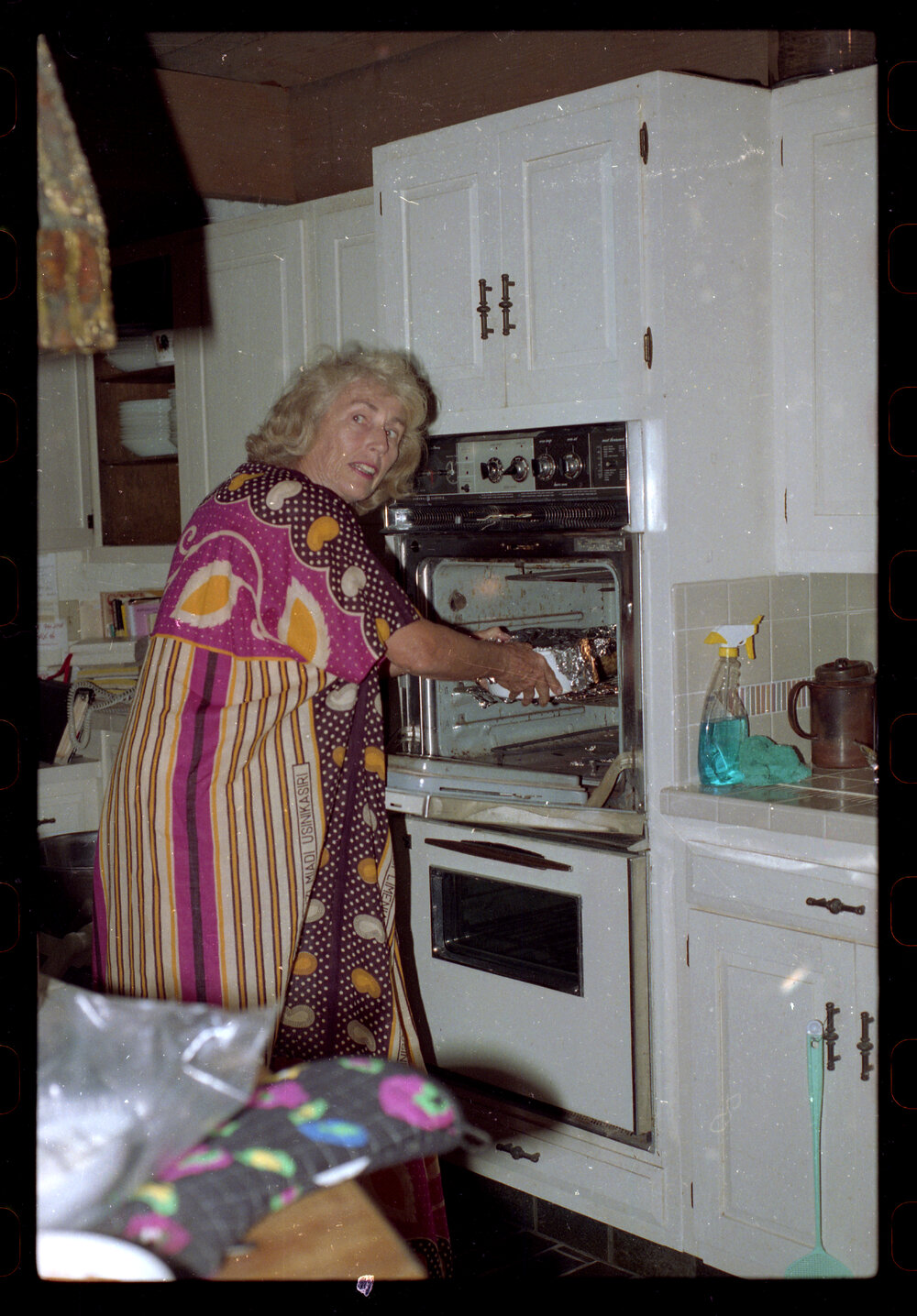 Margaret McArthur in Kitchen
