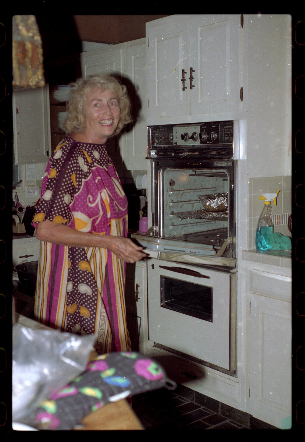Margaret McArthur in Kitchen