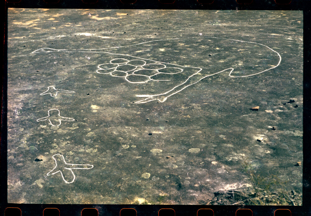 Rock Drawing