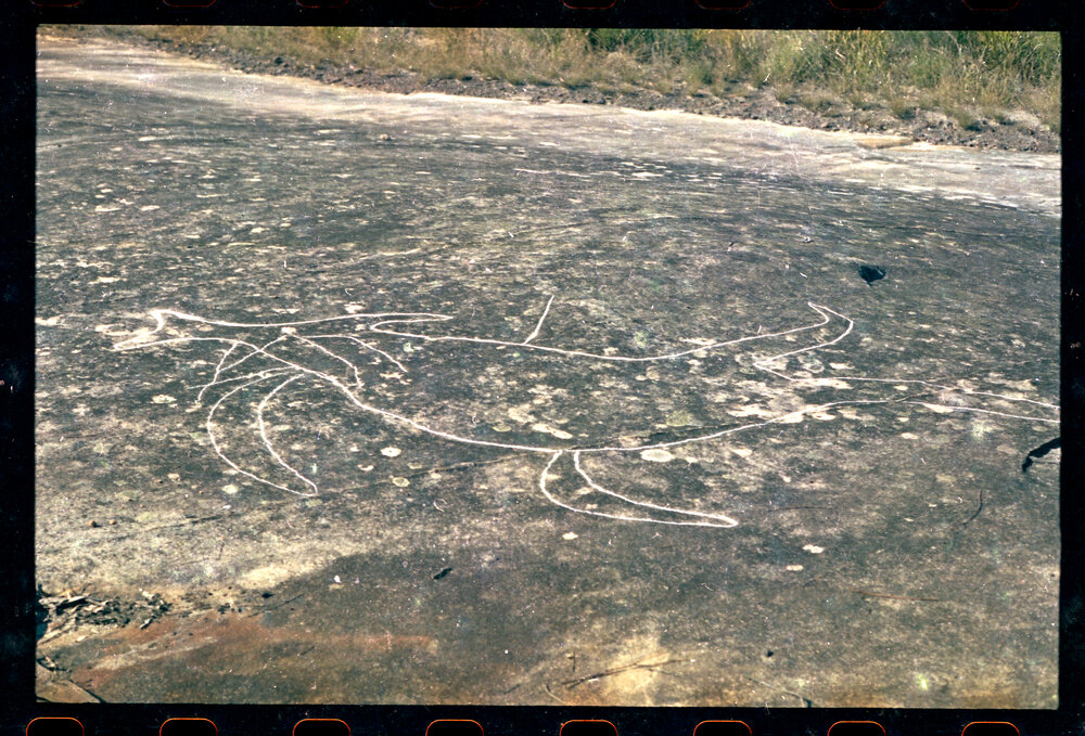 Rock Drawing