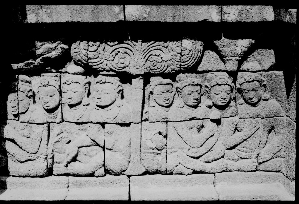 Relief at Borobudur Temple, Central Java