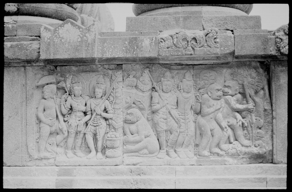 Relief at the Prambanan Temple, Special Region of Yogyakarta