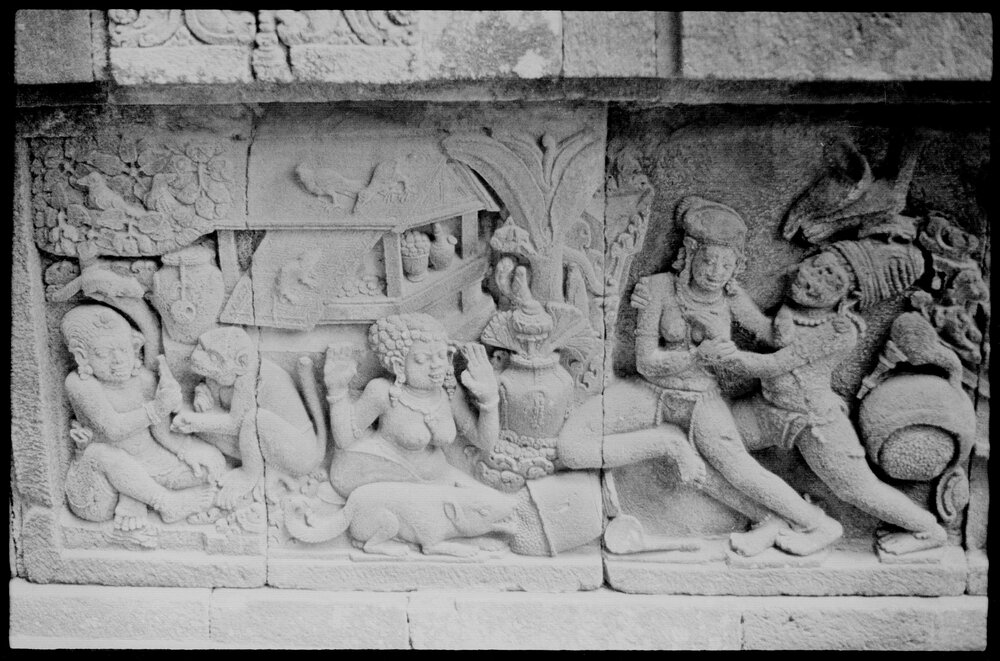 Relief at the Prambanan Temple, Special Region of Yogyakarta