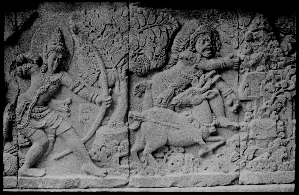 Relief at the Prambanan Temple, Special Region of Yogyakarta