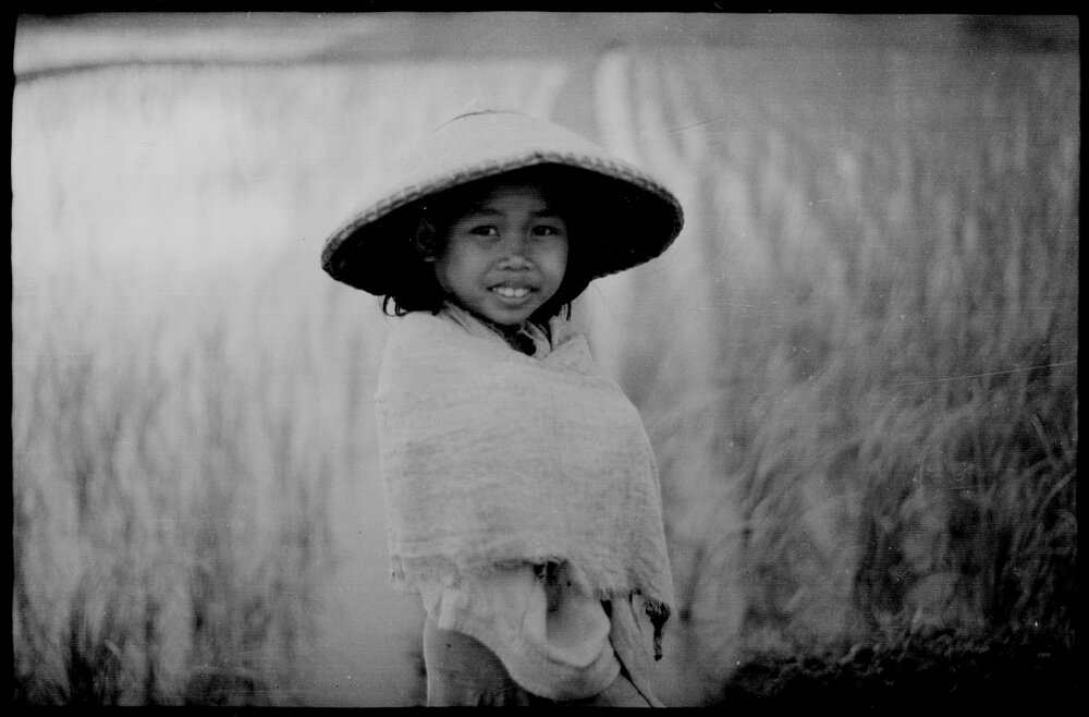 Girl Standing in Field