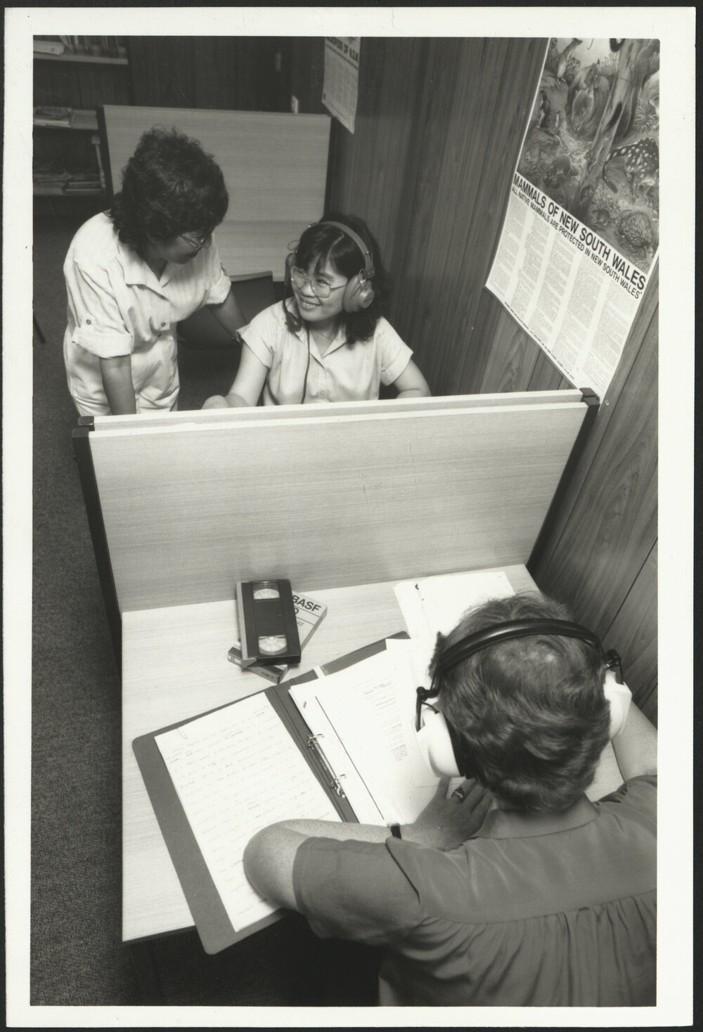 Students in Study Area at Faculty of Health Sciences Advisory Centre for Overseas Students (ACOS) 