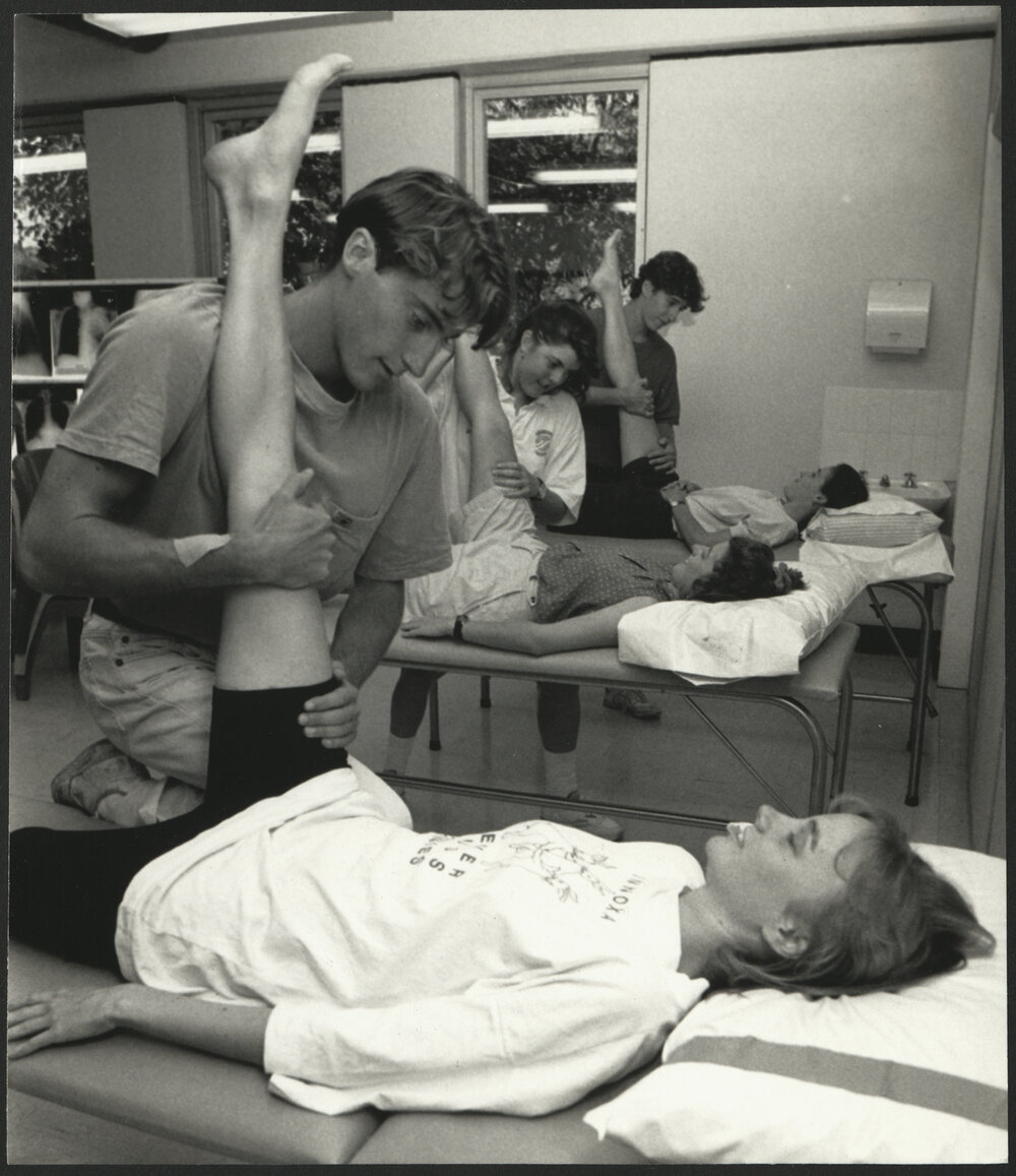 Faculty of Health Sciences - Physiotherapy Students at Practice
