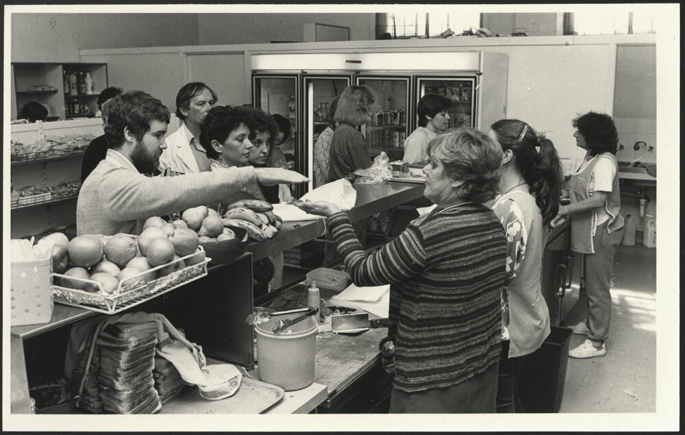 Staff and Students Shop at the Welfare Canteen Run by the Sydney University Welfare Association (SUWA)