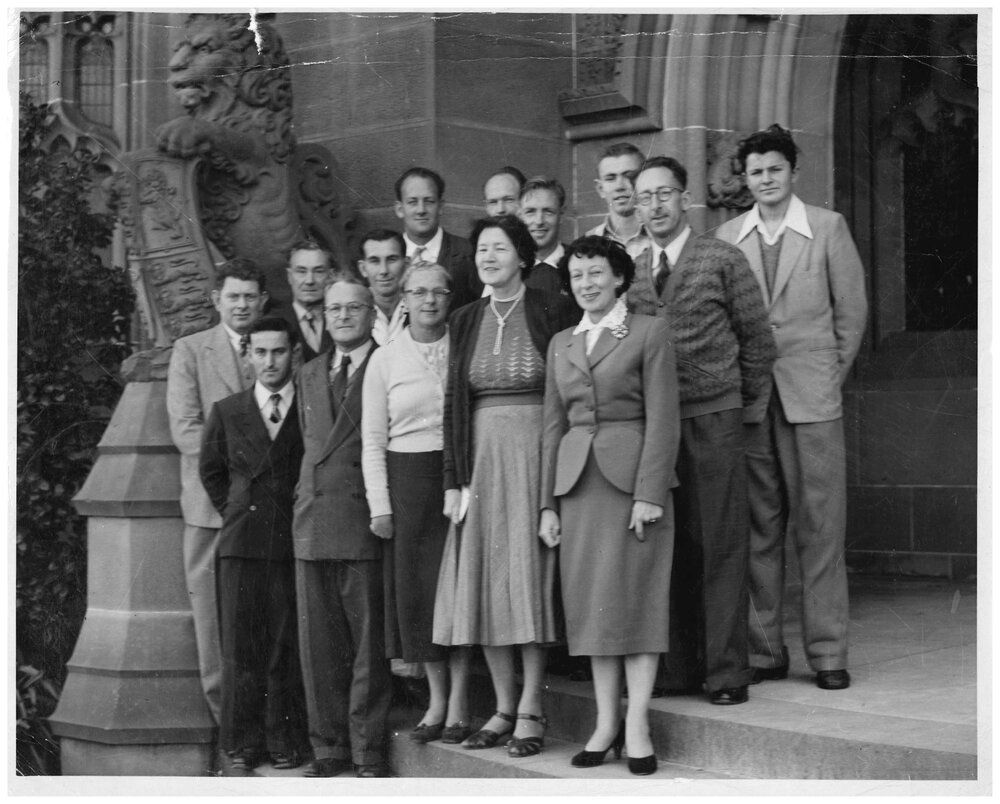 Group Photo of Members of the Sydney University Welfare Association (SUWA)