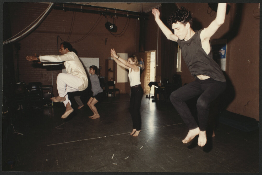 Mr J Bollen Emulates Kalamandalam (Master) KM John at a Classical Indian Dance Workshop