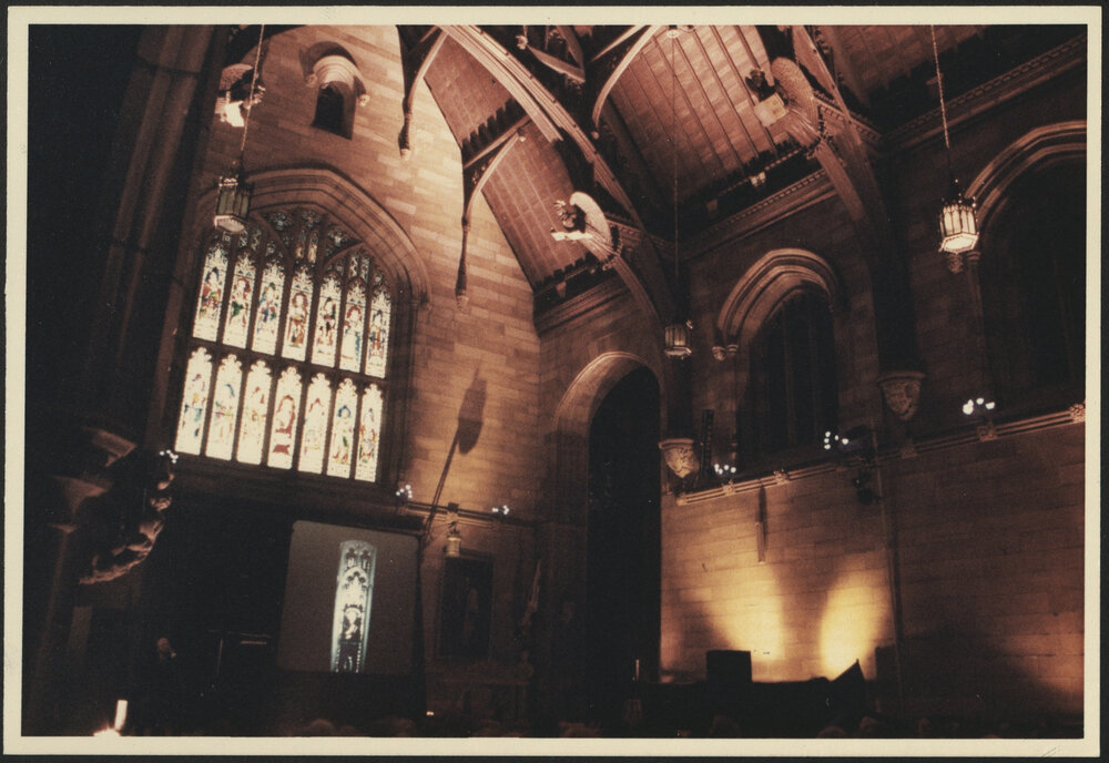 Son Et Lumiere Production at the Great Hall with View Towards the Main Window