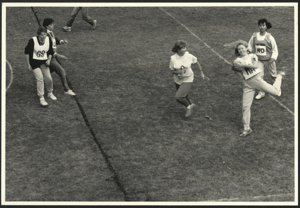 Women Sports - Two Teams at a Ball Game