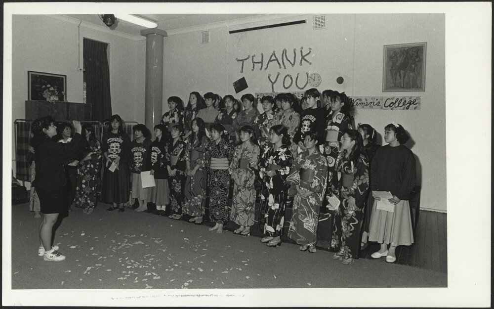 Institute of Education - Farewell Tea Party for Visiting Students from Chubu Women's College in Japan