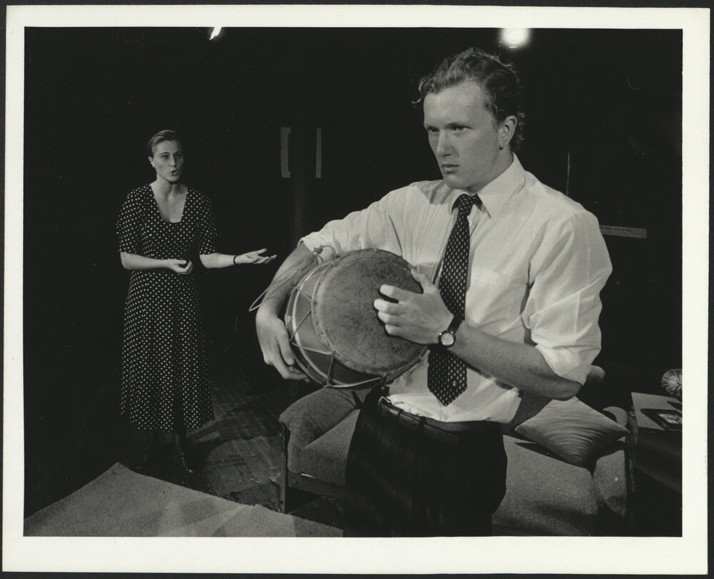 Kirrily White and Sascha McDonald, University Dramatic Society (SUDS) in Harold Pinter's "The Lover"