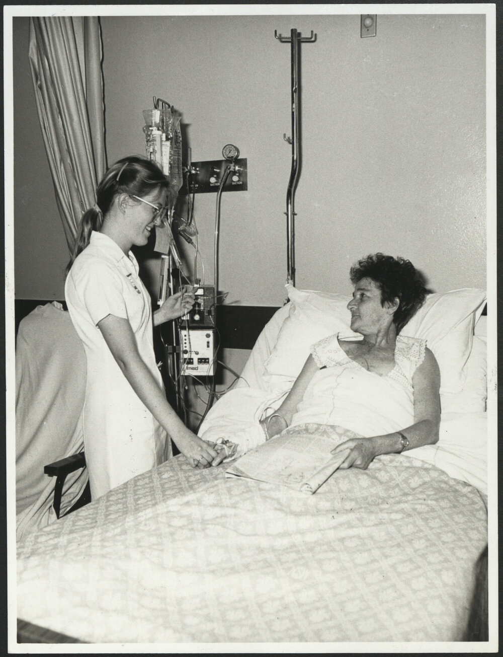 Faculty of Nursing - Student Consolidating Her Nursing Skills Through Clinical Experience