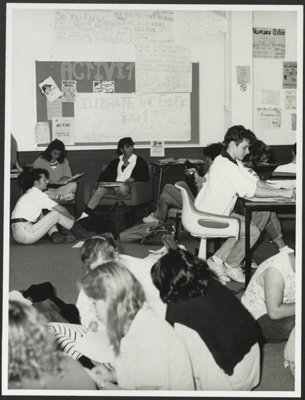 Faculty of Nursing - Students in a Class Room Working in Groups