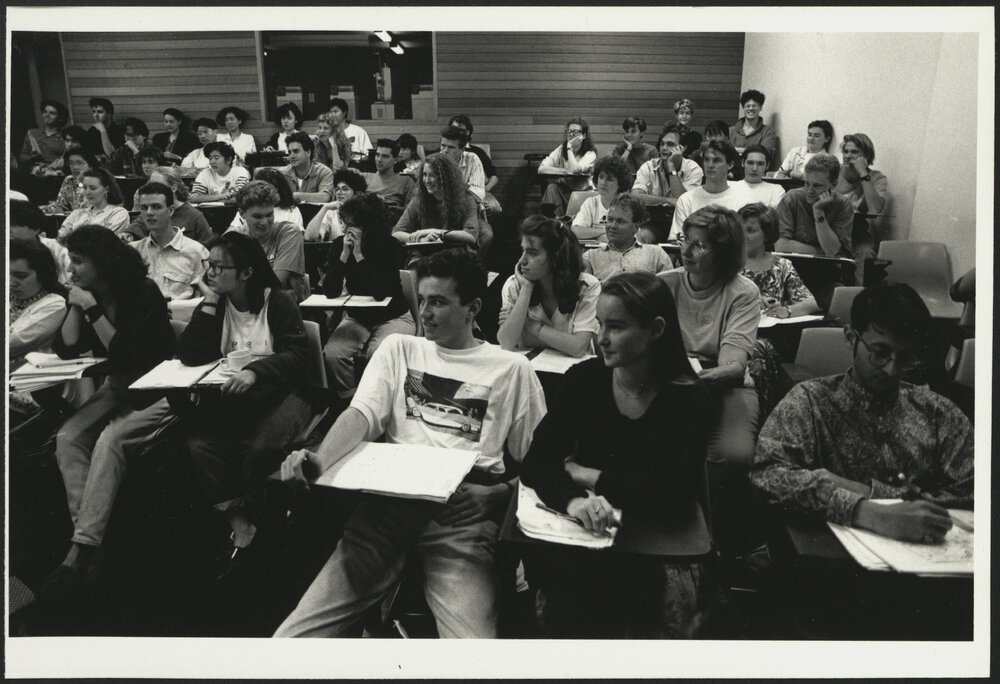Architecture Students Attending a Lecture