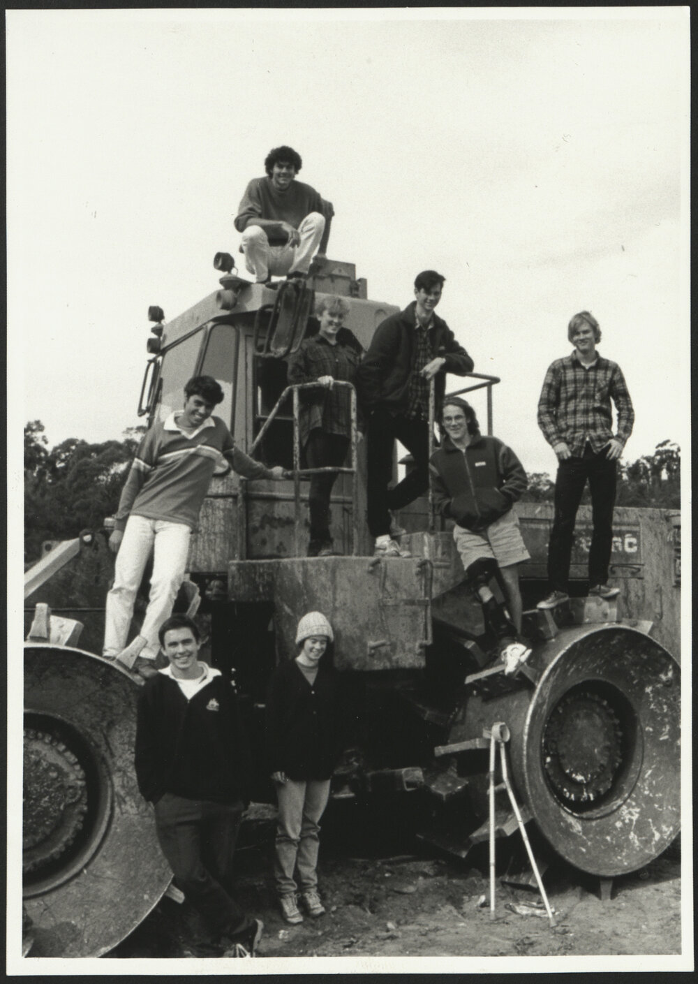 Science Students from the Talented Student Program Inspect a Device at the Warringah Waste Recycling Depot