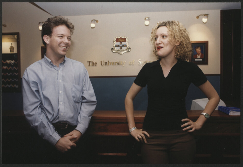 Student Debaters Janet Brown and Nick Purtell Winners of the Australian Parliamentary Debating Championships (APDC)