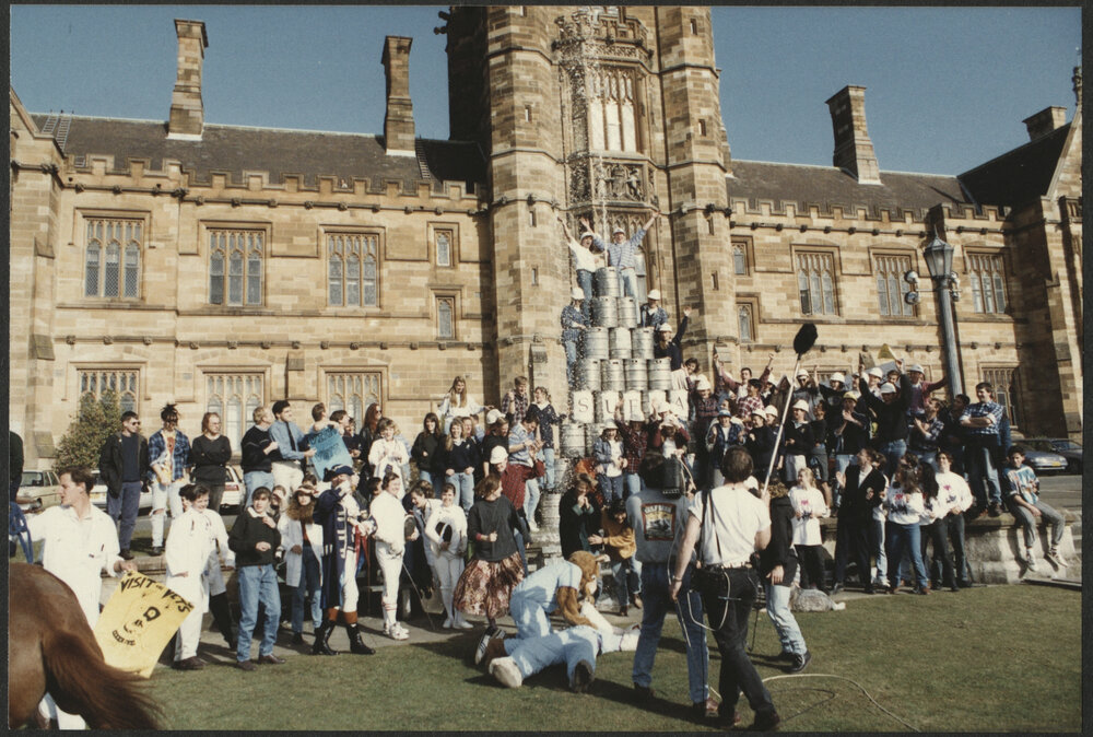 Good Morning Australia - Engineering Students Undergraduate Association (SUEUA) and Camera Crew