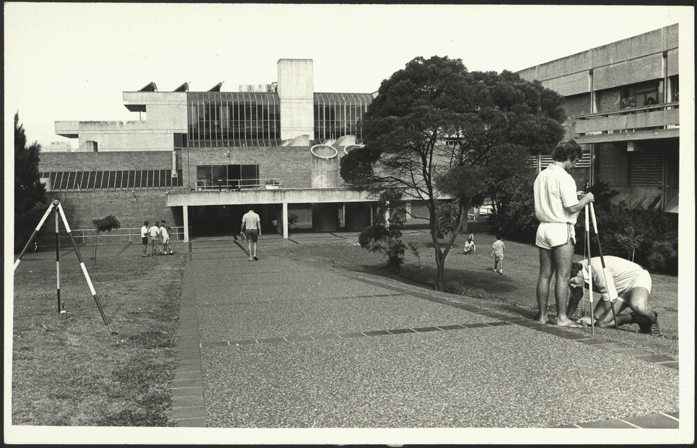 Engineering Students Surveying on Campus - Mechanical Engineering
