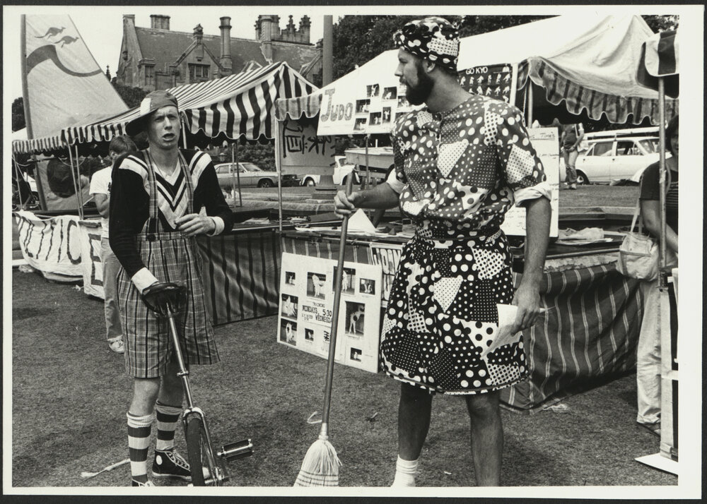 Drama Entertainment During Orientation Week 1983