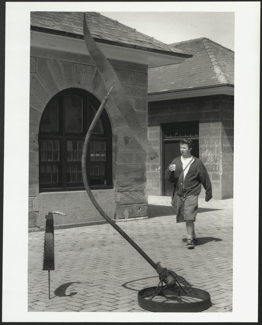 Sydney College of the Arts (SCA) 1996 Open Day - Kirkbride Courtyard Sculpture