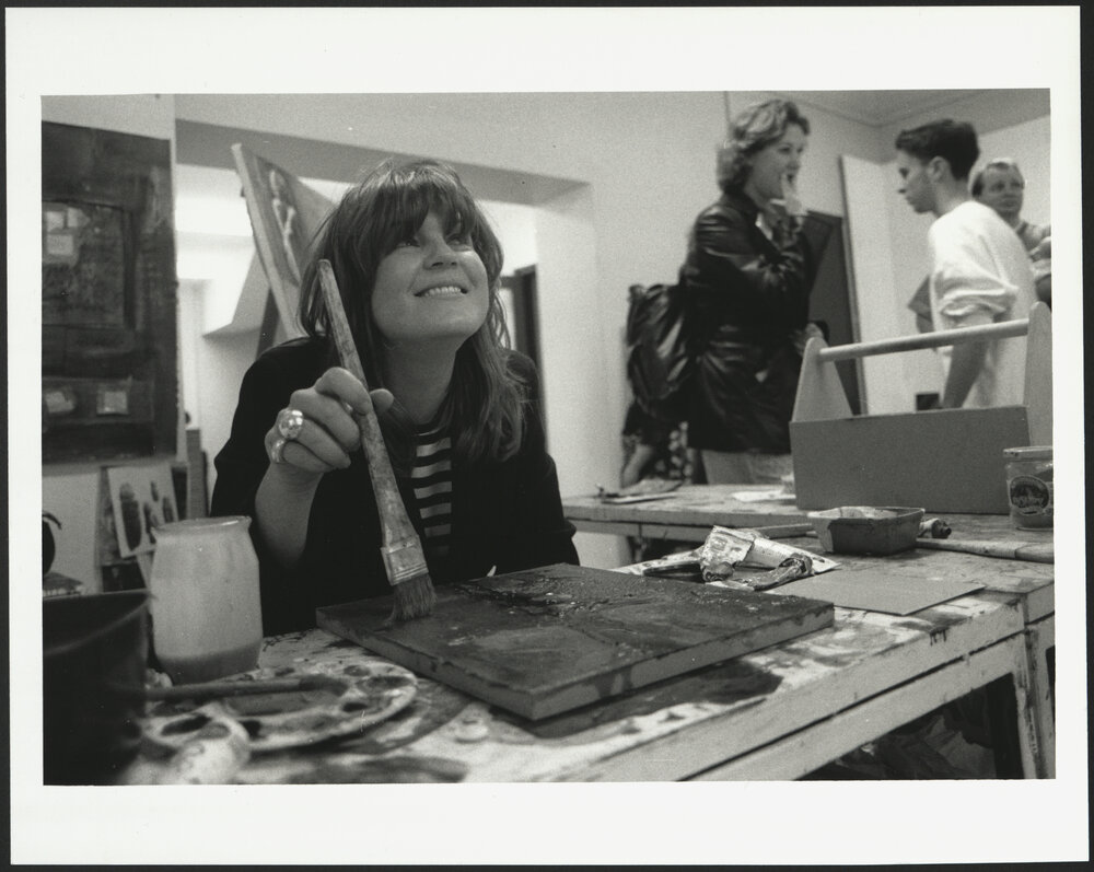 Sydney College of the Arts (SCA) 1996 Open Day - Bachelor of Visual Arts First Year Painting, Beata Geyer Painting