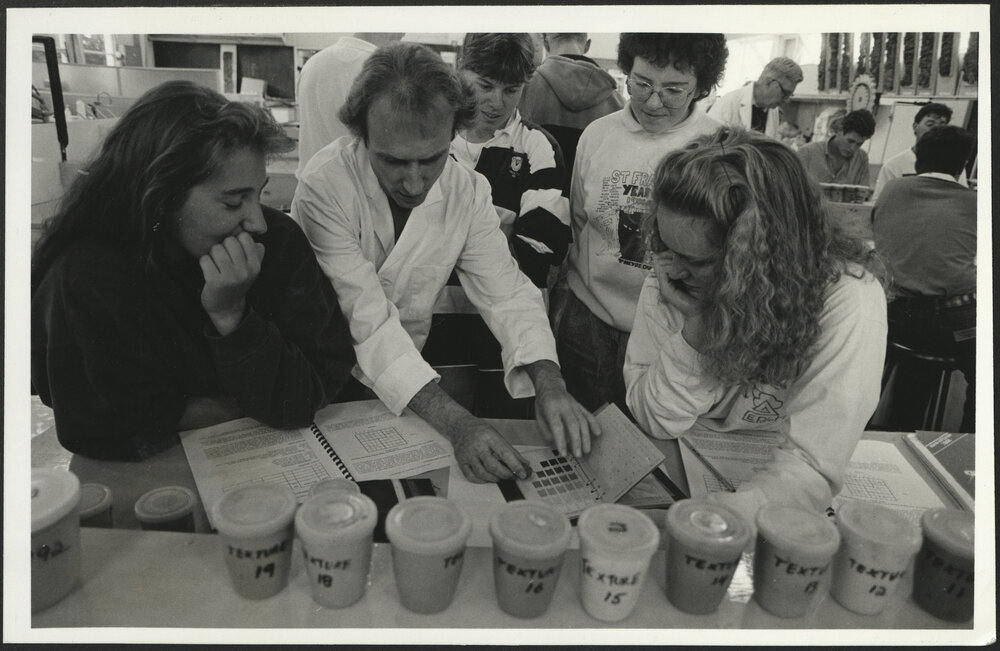 Soil Science Students in Laboratory