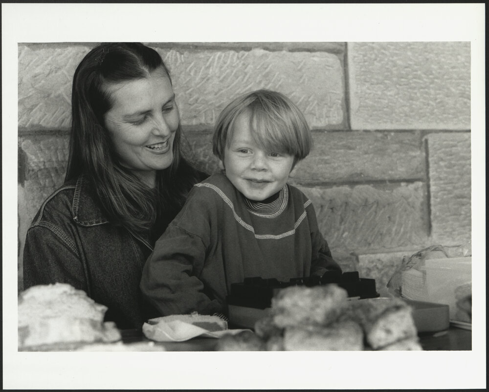 Sydney College of the Arts (SCA) 1996 Open Day - Sophie and Theodore Lampert Raise Money for Third-Year Exhibitions