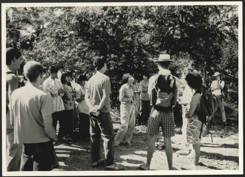 Ten Undergraduate Geography Students on a Field Trip in Thailand Led by Dr Pilip Hirsch