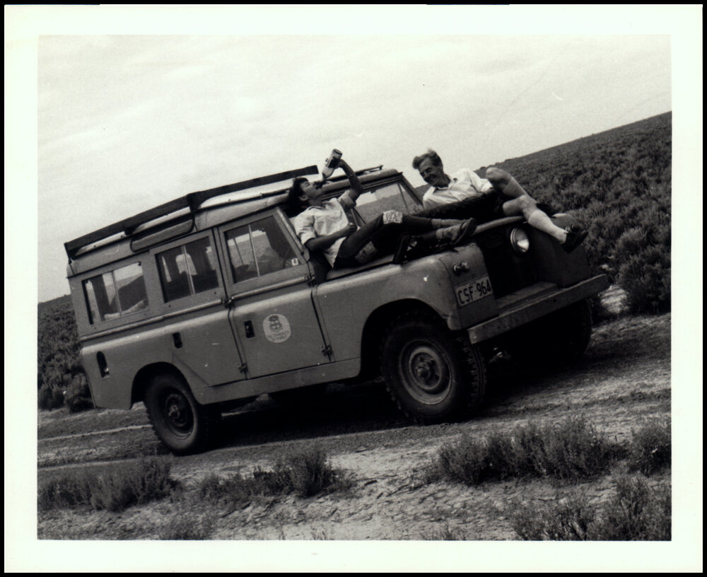 Jan Jacobs and Derek Anderson in Western New South Wales