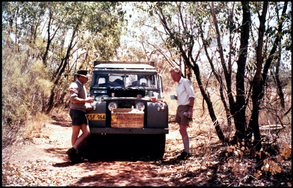 John Thompson and Derek Anderson in Mallee Country