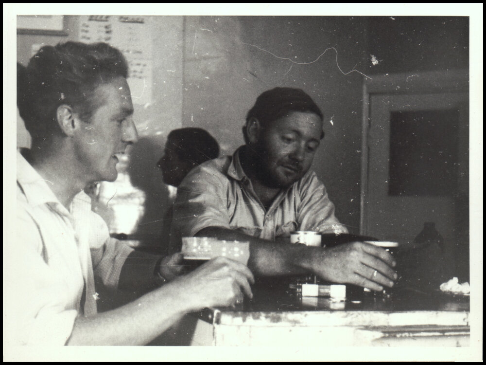 John Thompson and Derek Anderson in Tibooburra