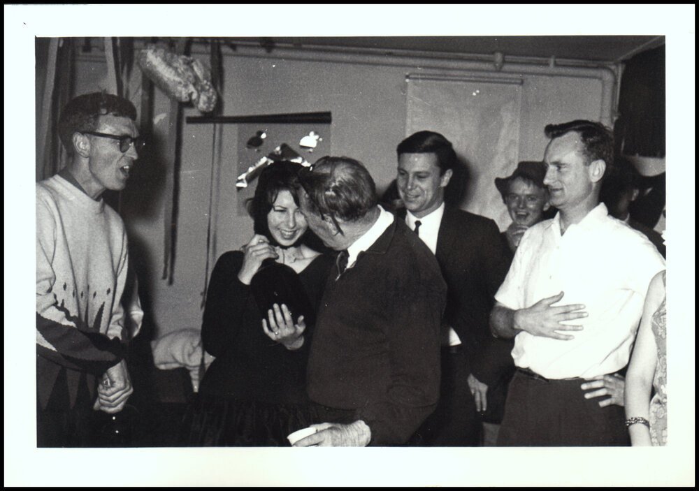 Guests at the Botany III Middle Evil Party