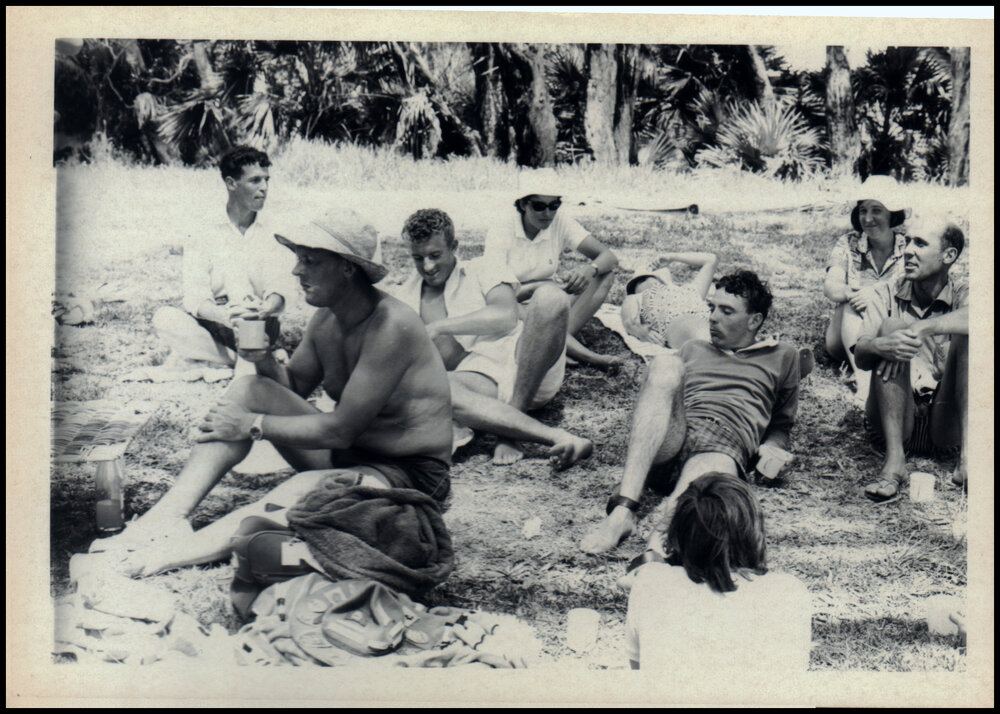 Staff and Students on Botany Excursion to Mungo Brush