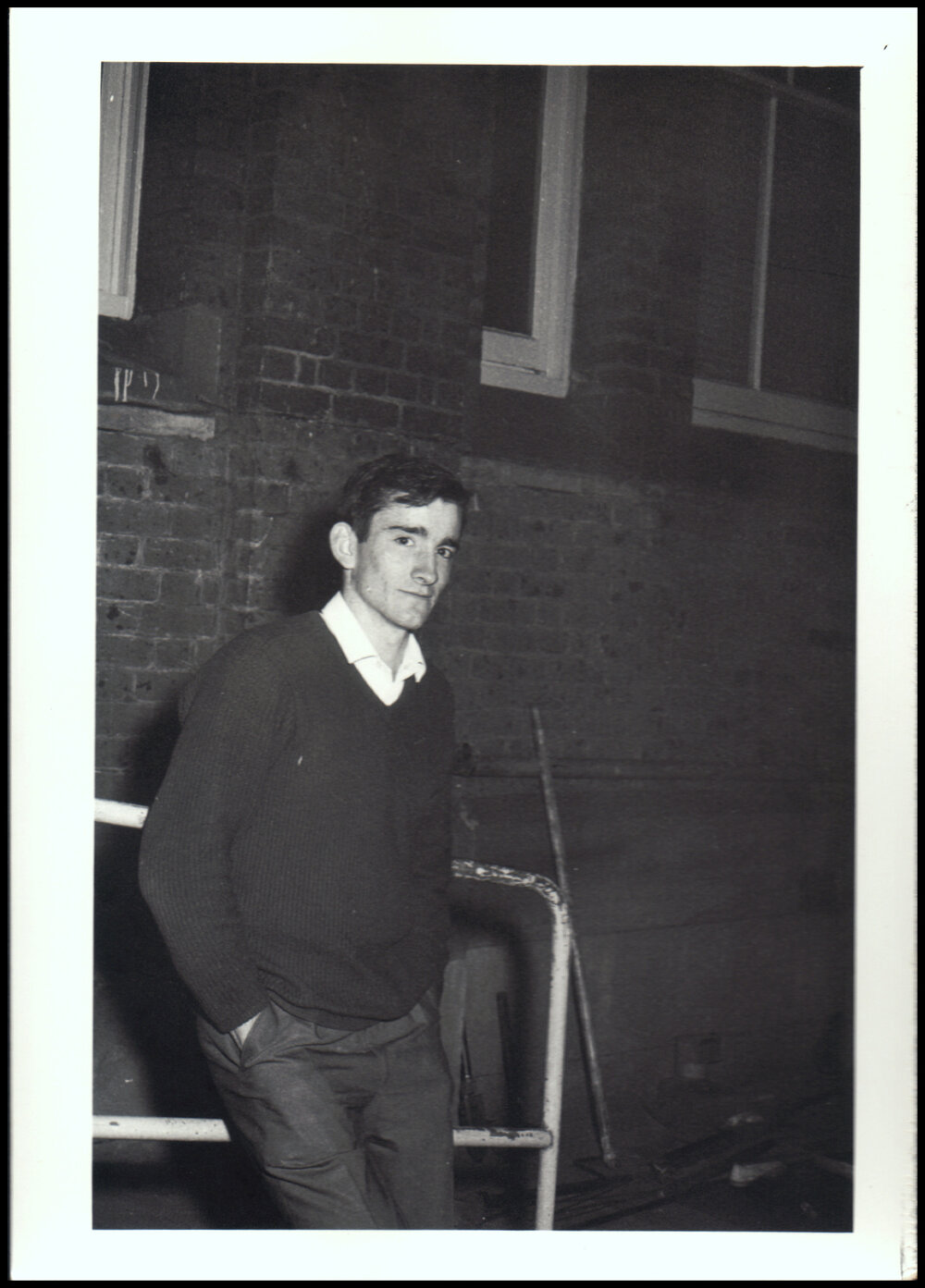 Ian Whyte at the Botany III Middle Evil Party