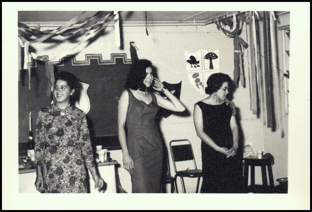 Guests at the Botany III Middle Evil Party