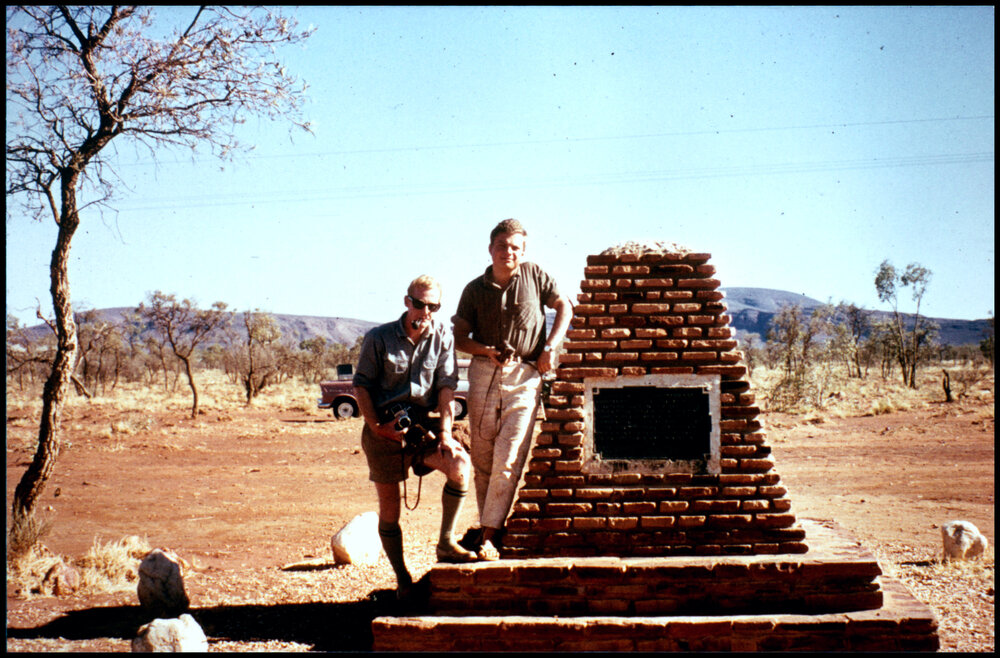 Derek Anderson and Surrey Jacobs in Central Mount Stuart, Northern Territory